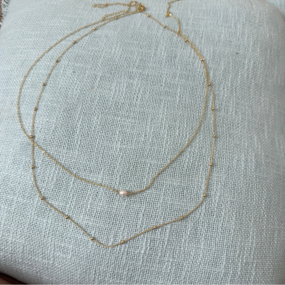 Delicate Gold with Pearl by Belly Chains
